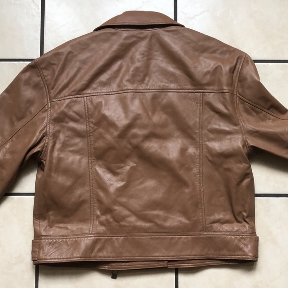 Badgley Mischka Rochelle Leather Moto Jacket - Picture 5 of 5